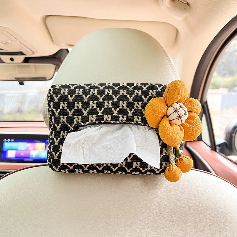 Car Car Creative Car with Lovely Living Room Fabric Hanging Tissue Box