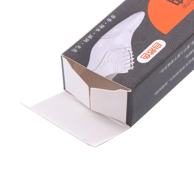 Wholesale Shoe Polish Packaging Box Daily Necessities Packaging Box Custom Cheap Eco-Friendly White Paper Card Box