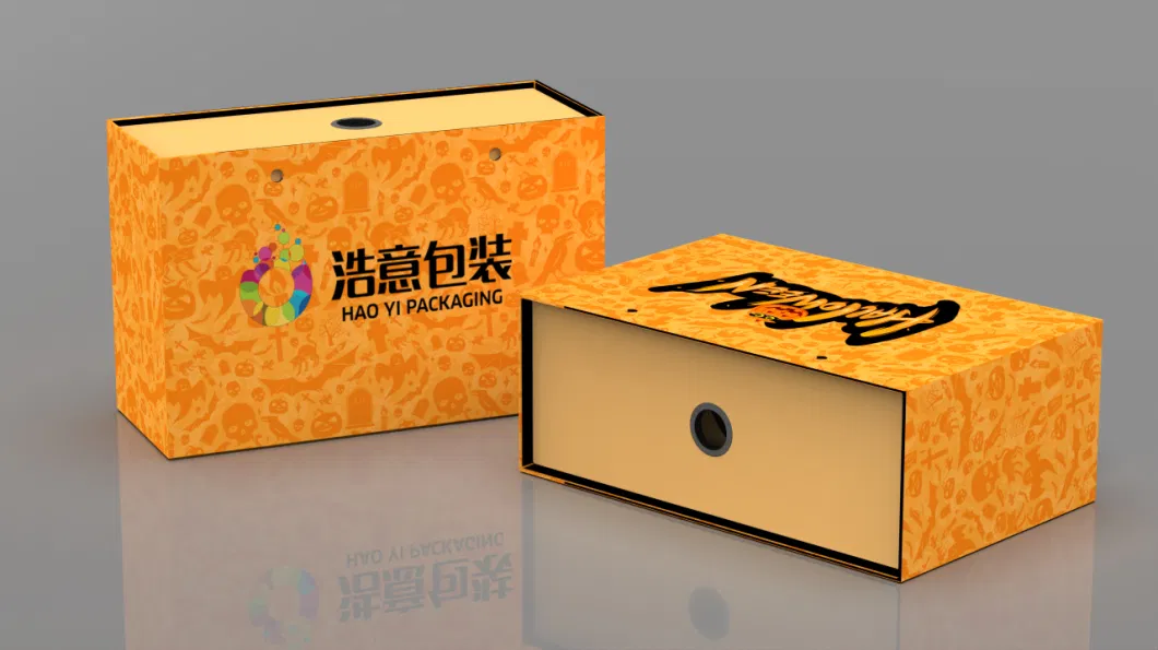 China Wholesale Custom Packaging Box for Shoe Cardboard Paper Shipping Box with Handle