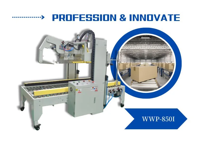 Effortless Daily Necessities Packaging: Discover Our Automated Carton Flap Folding and Sealing Machine