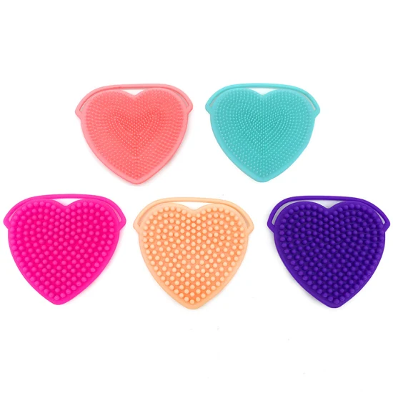 Soft Face Cleanser and Massager Brush Scrubber Handheld Silicone Beauty Skin Care Facial Cleansing Bath Brush
