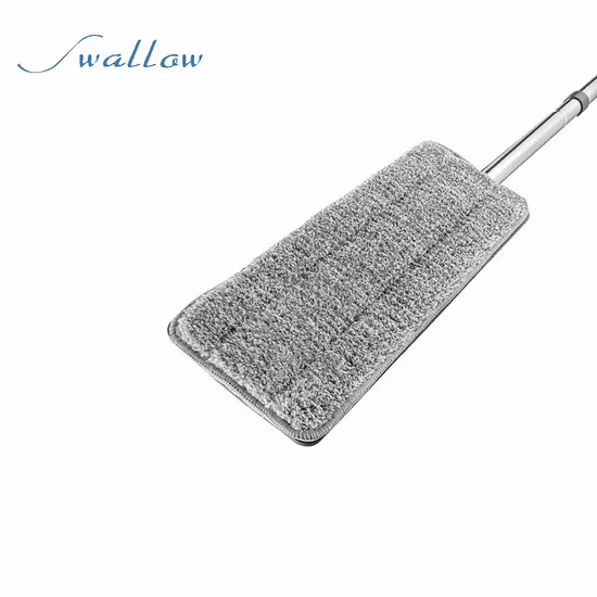 Flat Floor Mop and Bucket Set Separates Dirty and Clean Water 2
